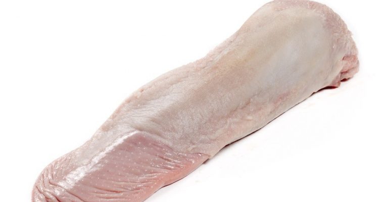 Pork tongue swiss cut